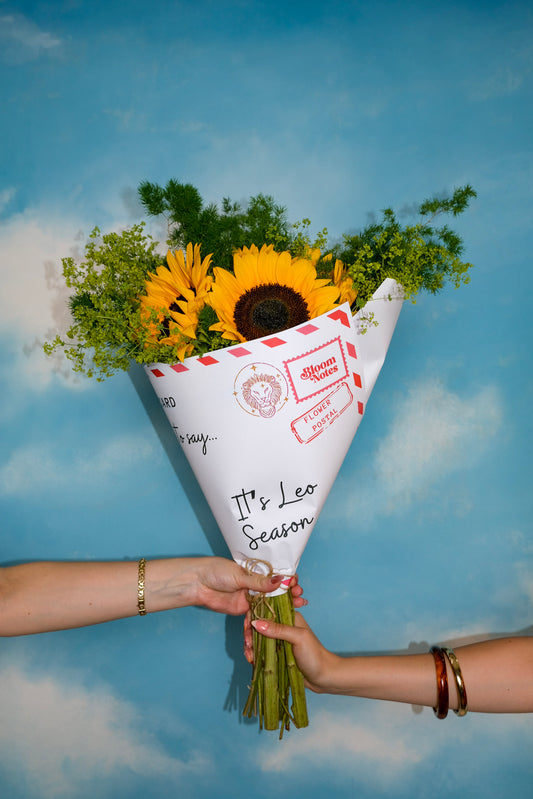 Leo Sunflowers Bouquet 🦁🌻