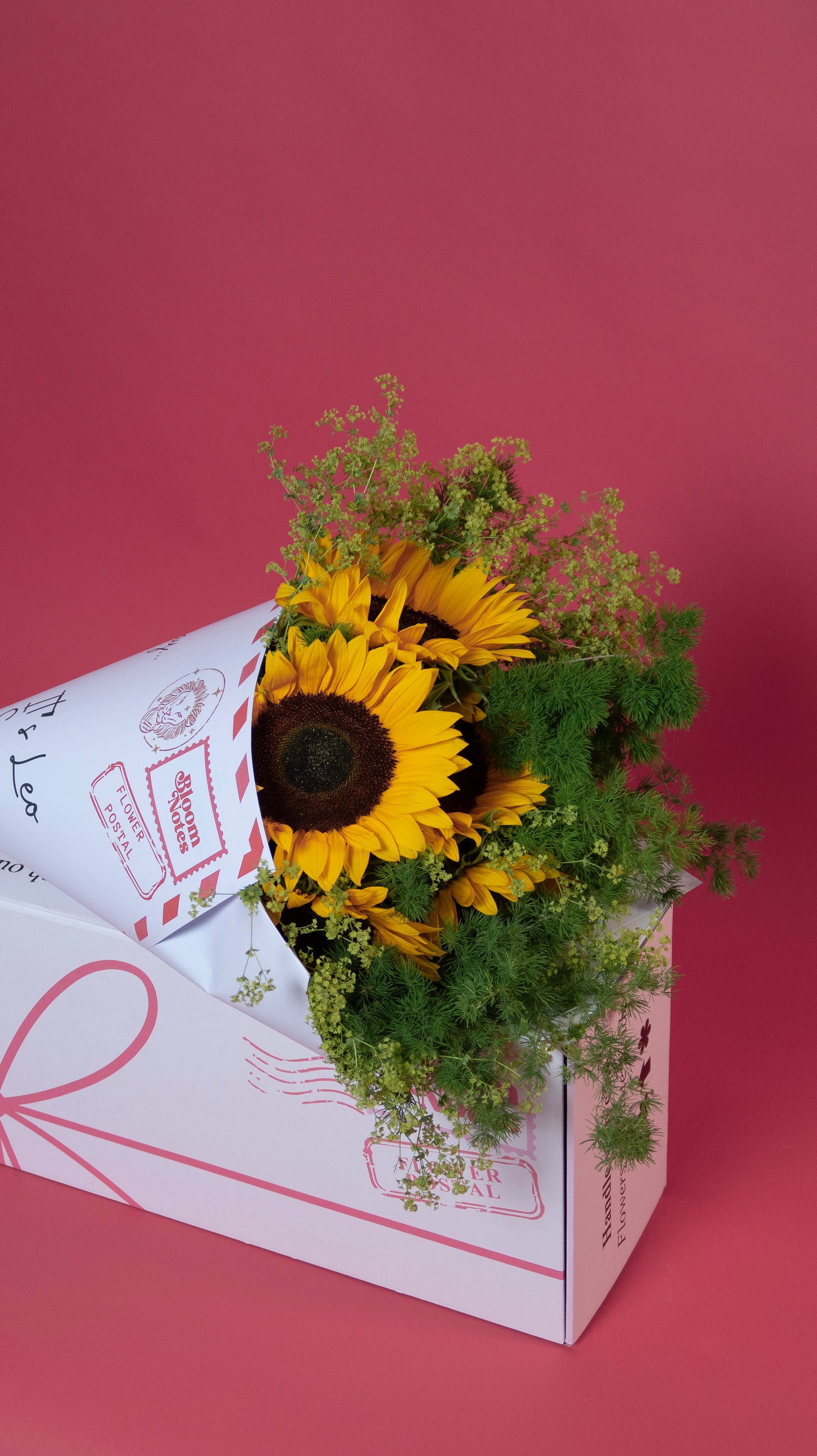 Leo Sunflowers Bouquet 🦁🌻
